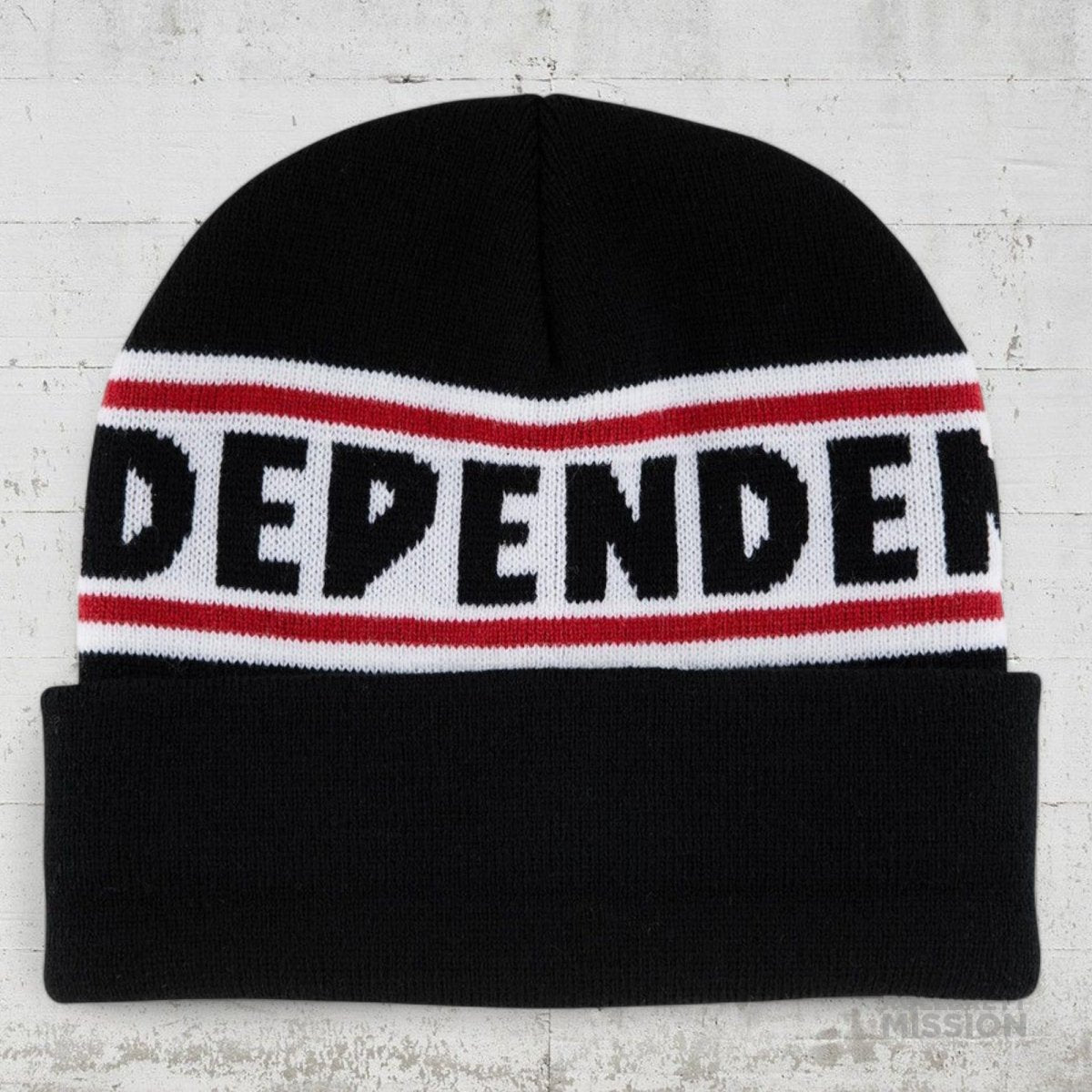 Independent Beanie Long Shoreman Hat black - Kopfbekleidung & - tücher - Rollbrett Mission