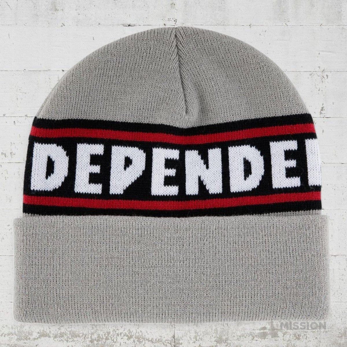 Independent Beanie Long Shoreman Hat grey - Kopfbekleidung & - tücher - Rollbrett Mission