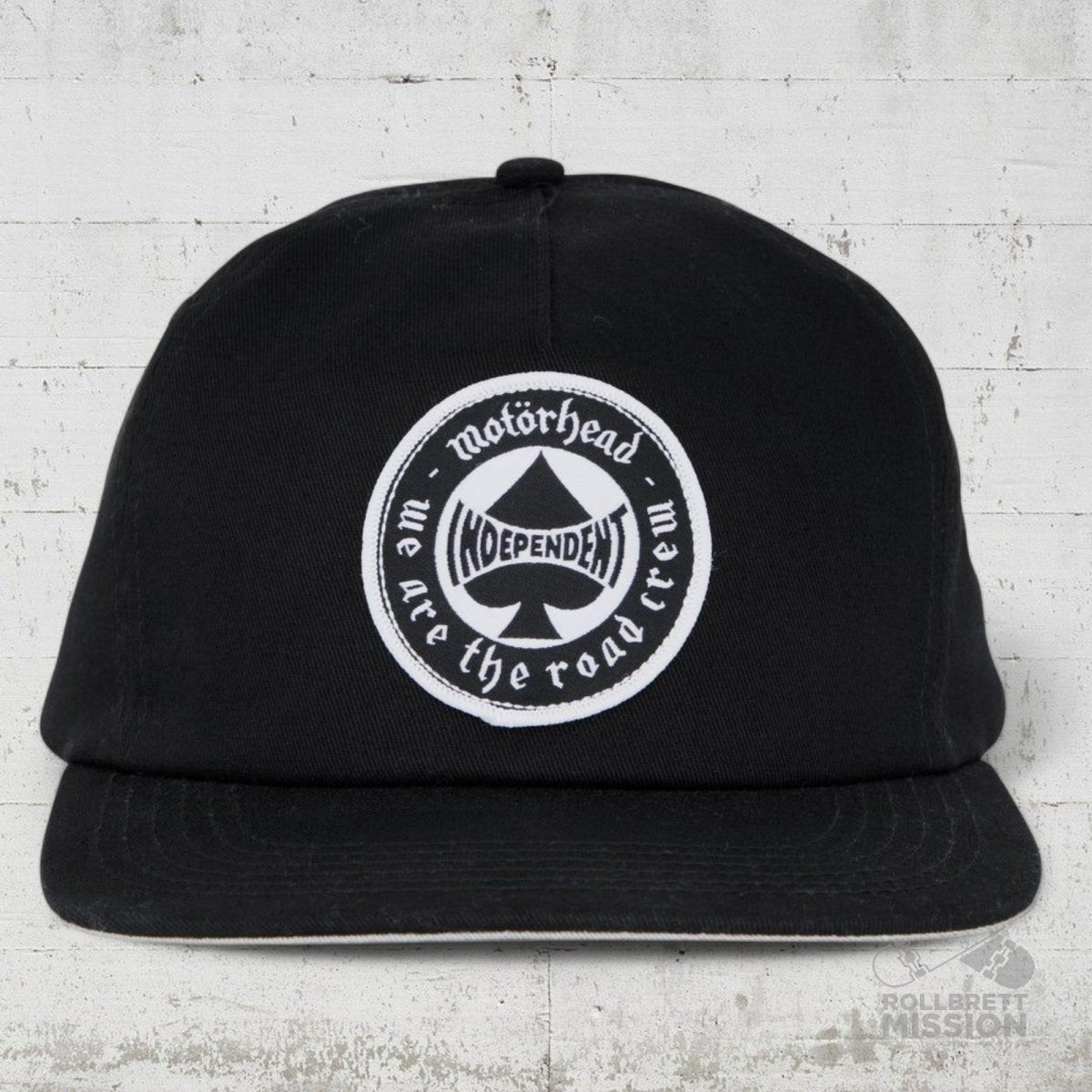 Independent Cap Motörhead Spade Snapback Hat black - Kopfbekleidung & - tücher - Rollbrett Mission