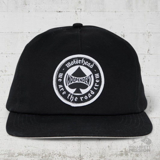 Independent Cap Motörhead Spade Snapback Hat black - Kopfbekleidung & - tücher - Rollbrett Mission