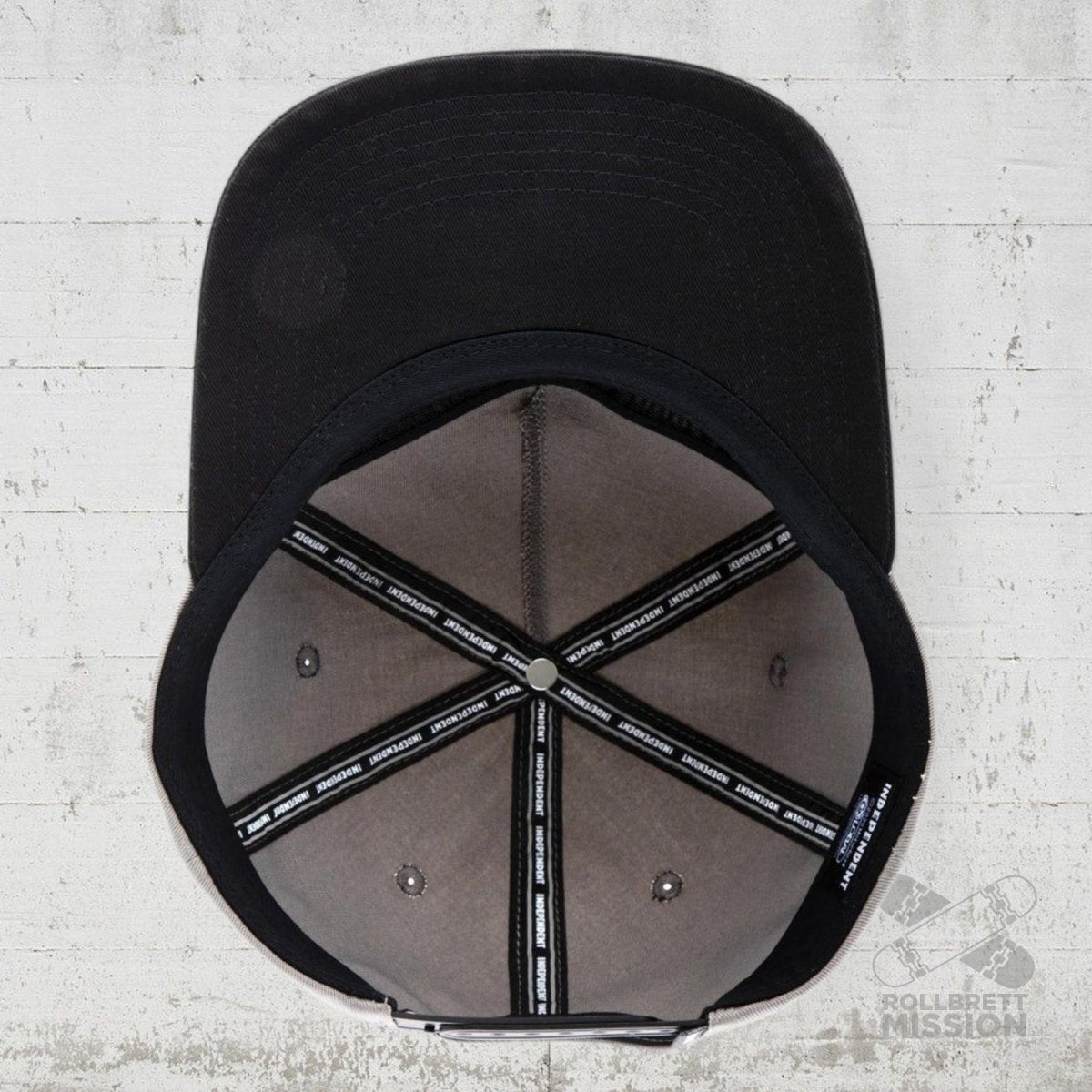 Independent Cap Motörhead Spade Snapback Hat charcoal - black - Kopfbekleidung & - tücher - Rollbrett Mission