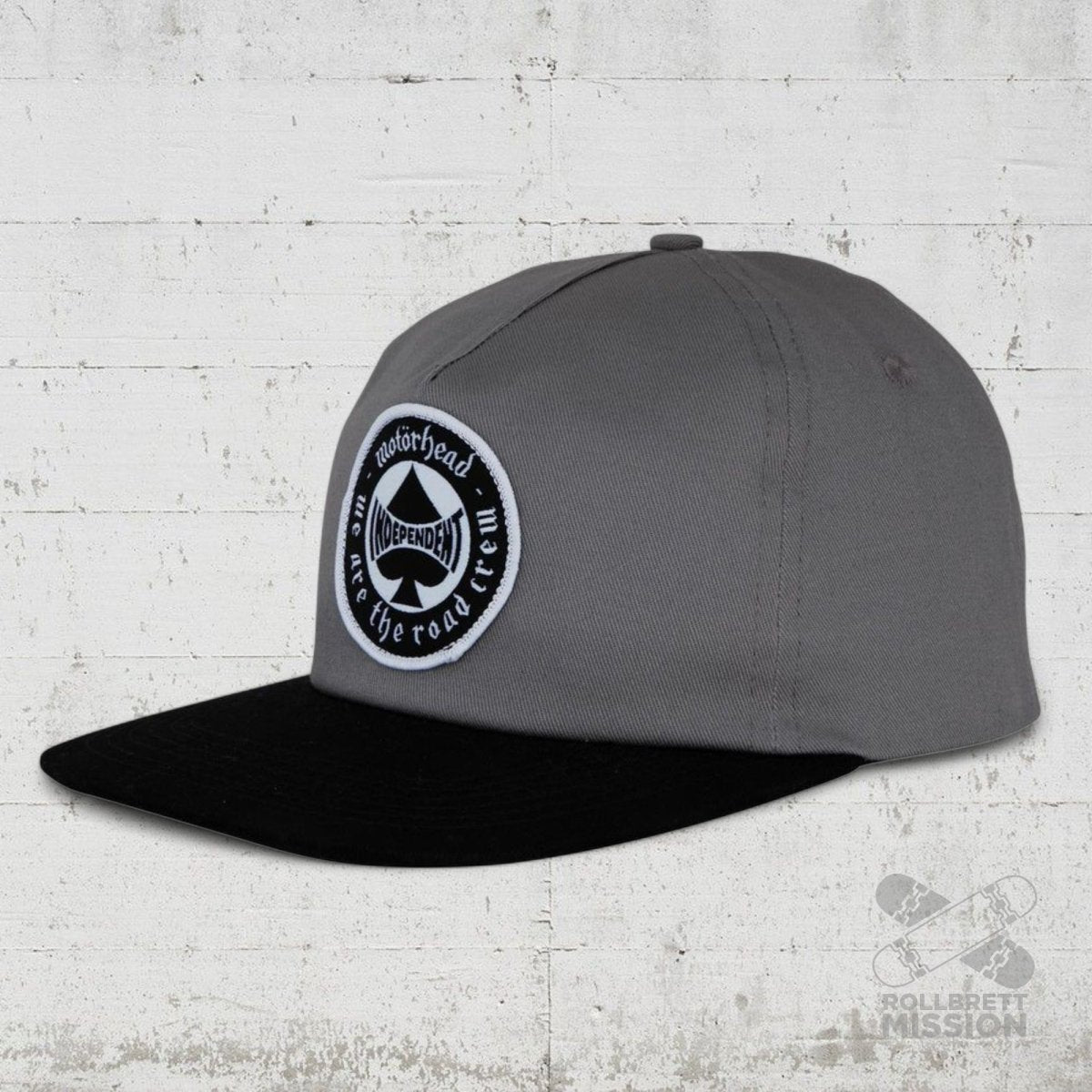 Independent Cap Motörhead Spade Snapback Hat charcoal - black - Kopfbekleidung & - tücher - Rollbrett Mission