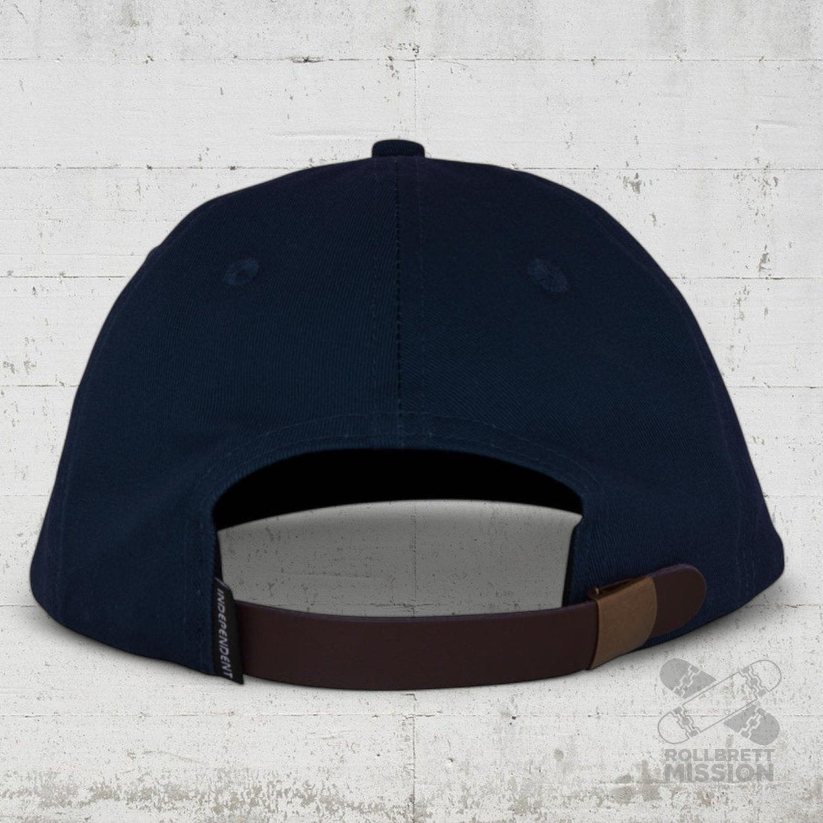 Independent Established 78 Unstructured Cap blue cream - Kopfbekleidung & - tücher - Rollbrett Mission