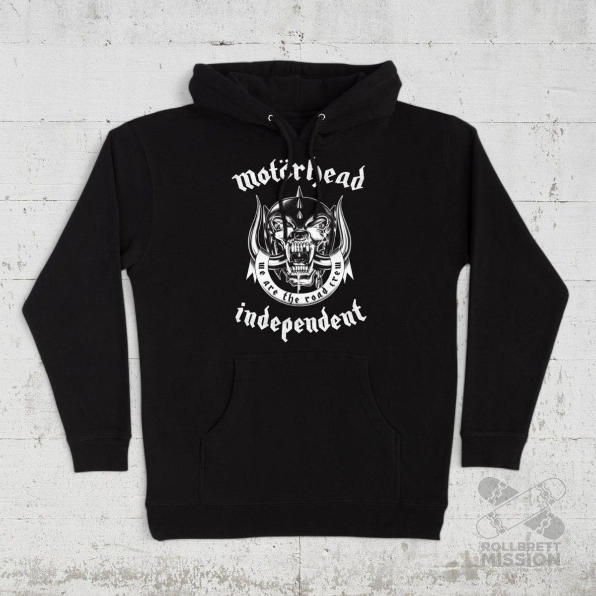 Independent Hoodie Morörhead War Pig black - Shirts & Tops - Rollbrett Mission