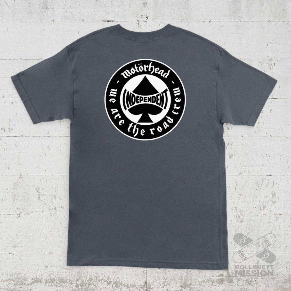 Independent T-Shirt Motörhead Spade charcoal - Rollbrett Mission