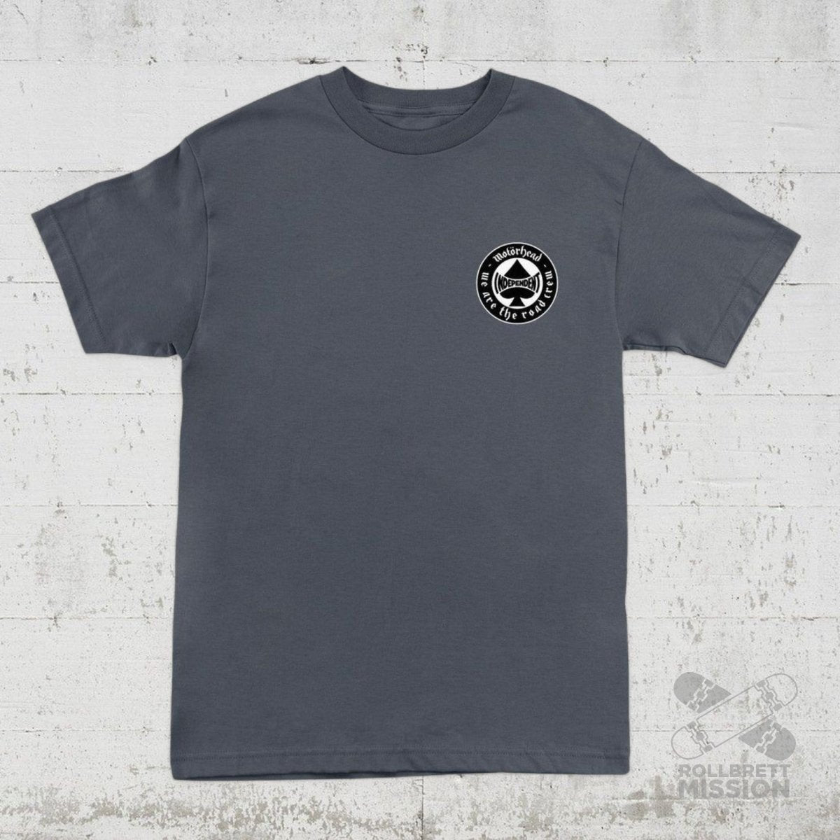 Independent T-Shirt Motörhead Spade charcoal - Rollbrett Mission