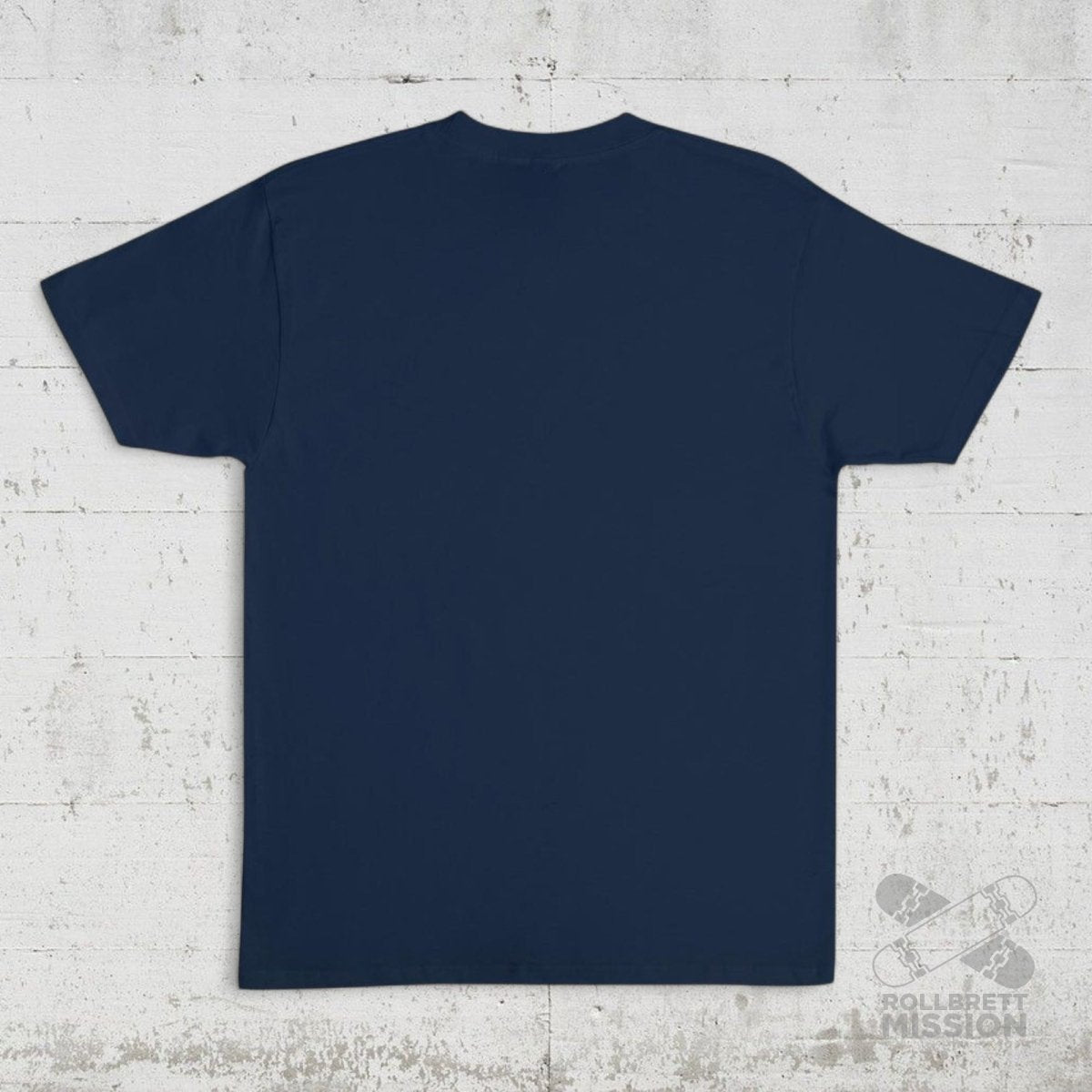 Independent T-Shirt Pocket Built To Grind navy - Rollbrett Mission