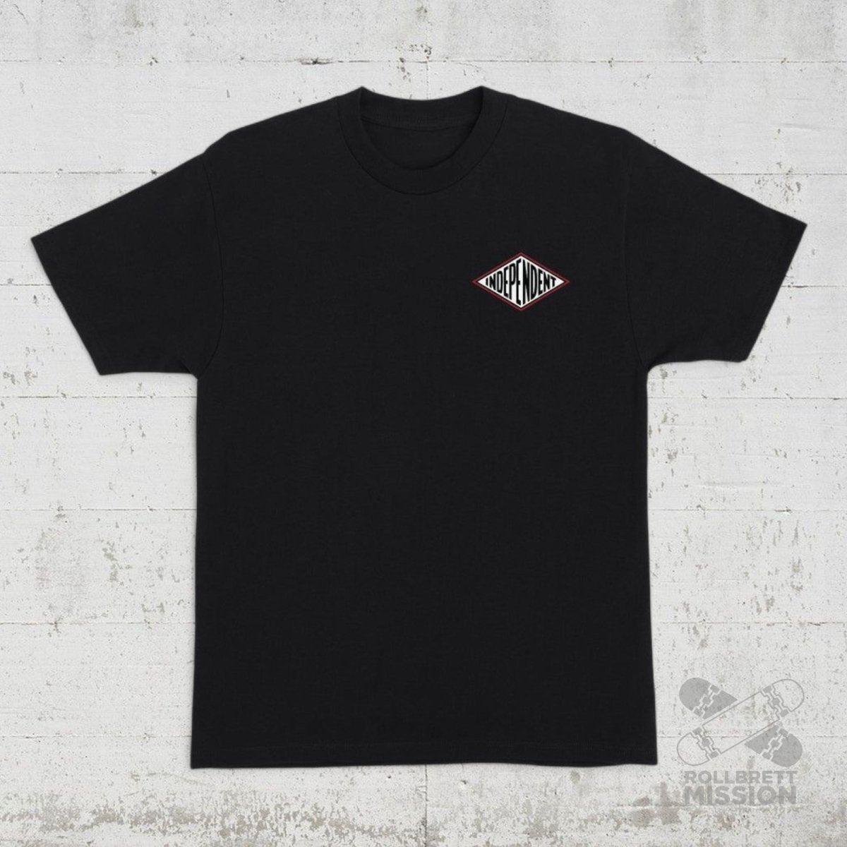 Independent T-Shirt Revolution Heavyweight black - Rollbrett Mission