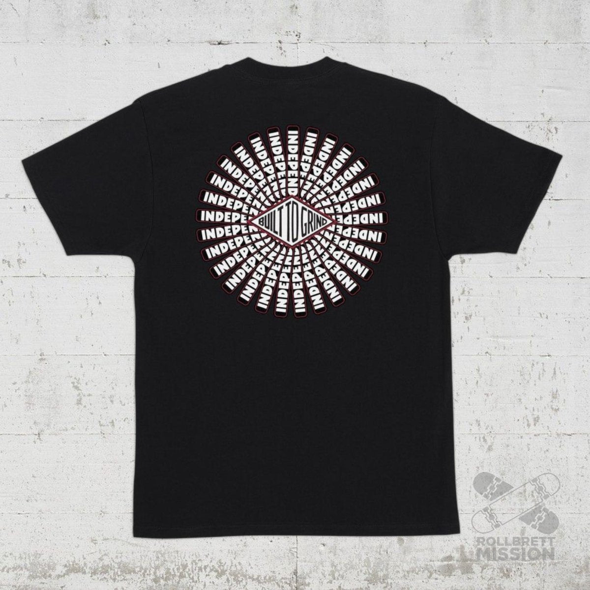 Independent T-Shirt Revolution Heavyweight black - Rollbrett Mission