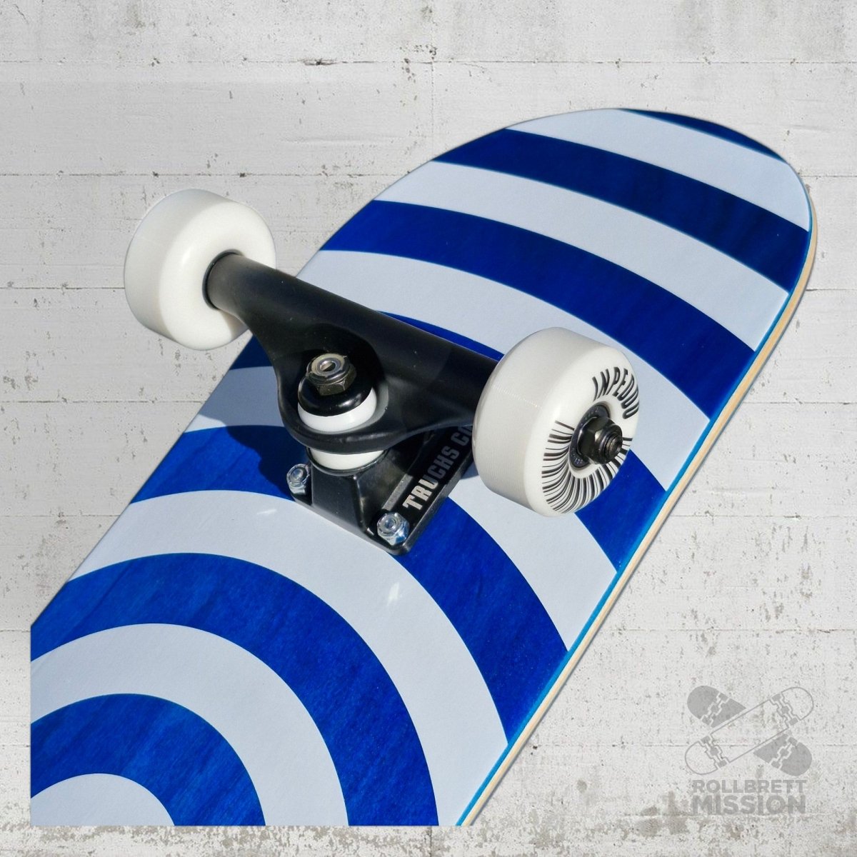 Inpeddo Circles Short & Wide 7.25" Kids Complete Skateboard - Skateboards - Rollbrett Mission