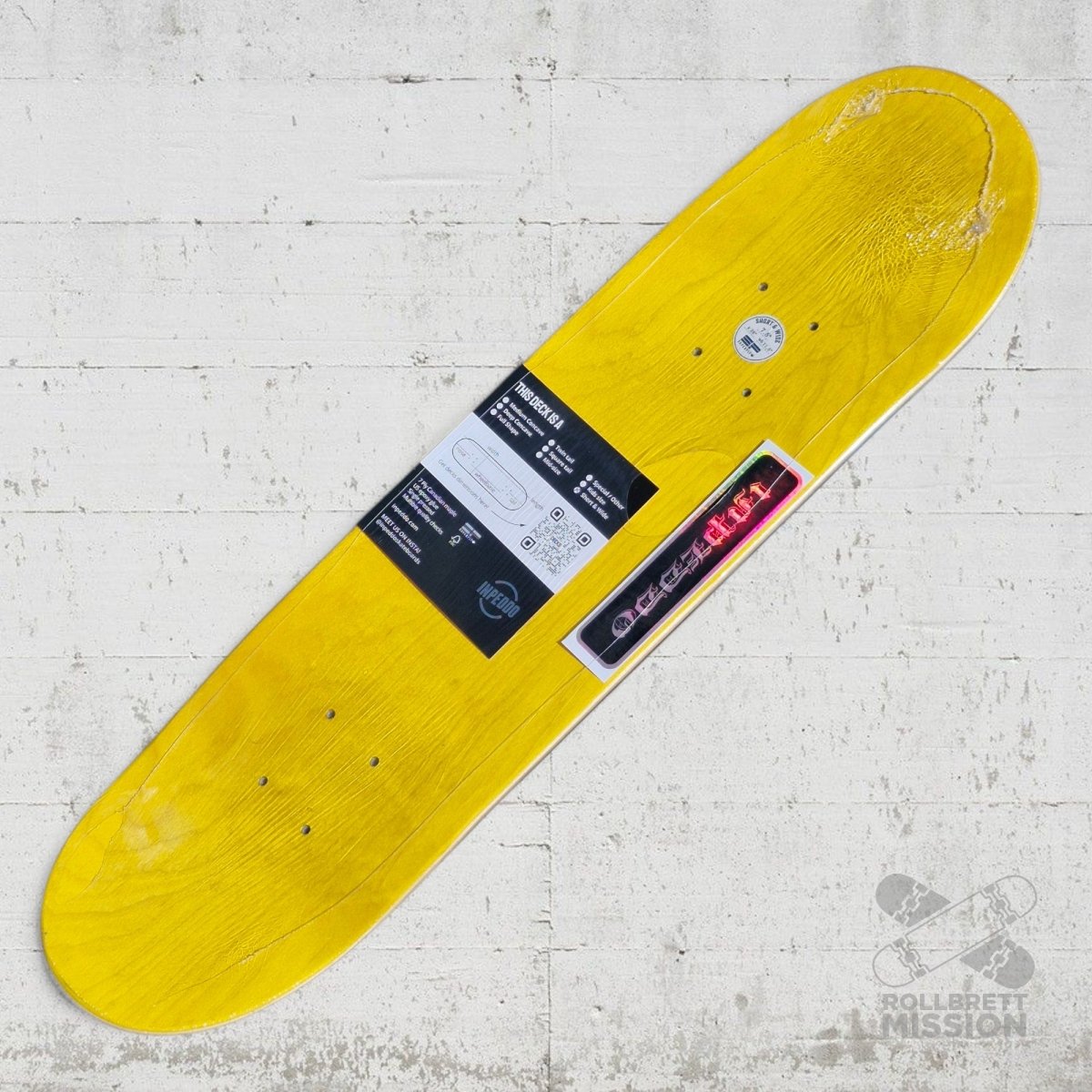 Inpeddo Circles Short & Wide 7.5 Kids Deck - Skateboard - Decks - Rollbrett Mission