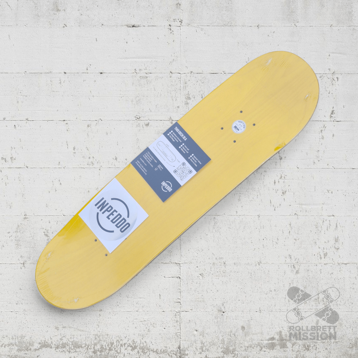 Inpeddo Feather Short & Wide 8.0 Kids Deck - Skateboard - Decks - Rollbrett Mission