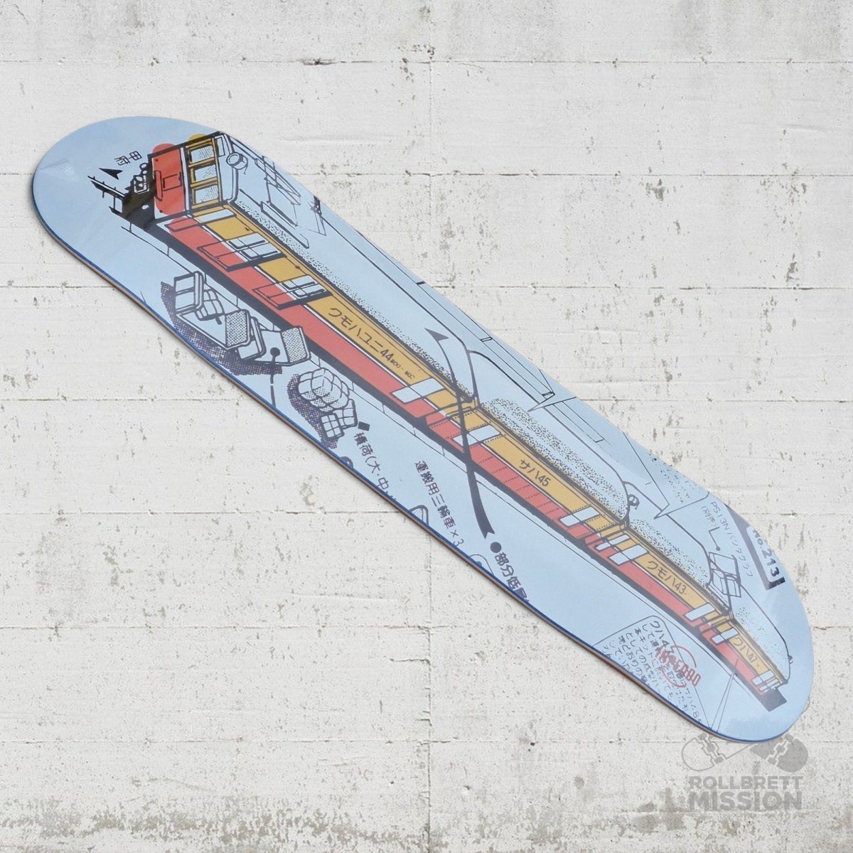 Inpeddo Tokyo Train Mid Size 7.75 Deck - Skateboard - Decks - Rollbrett Mission