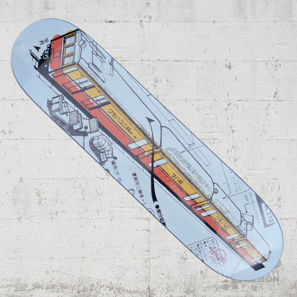 Inpeddo Tokyo Train Mid Size 7.75 Deck - Skateboard - Decks - Rollbrett Mission