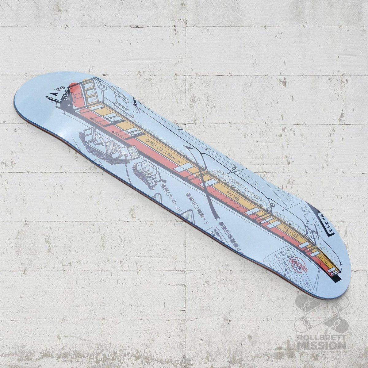 Inpeddo Tokyo Train Mid Size 8.5 Deck - Skateboard - Decks - Rollbrett Mission
