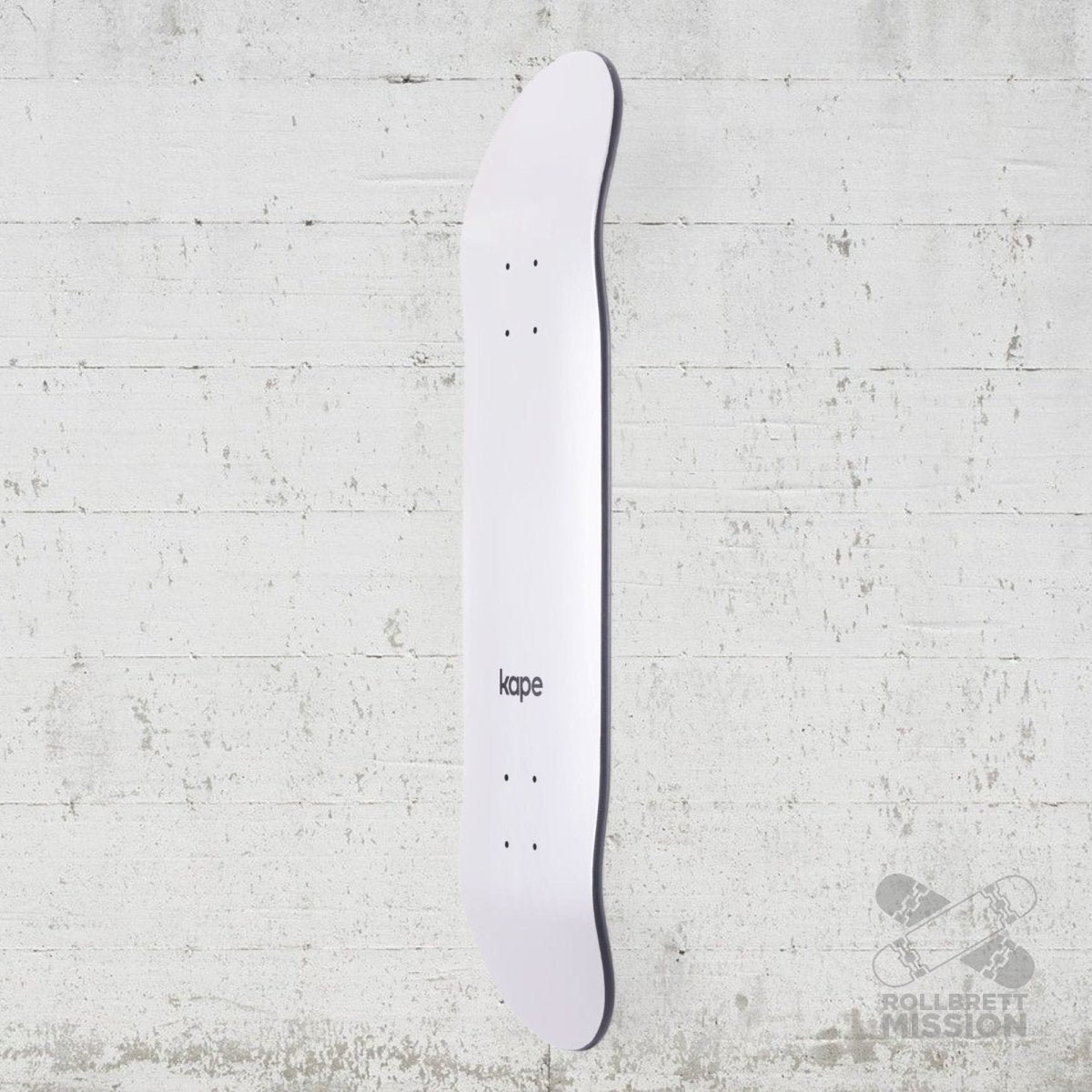 KAPE Vanguard Basic White 8.25 Deck - Skateboard - Decks - Rollbrett Mission