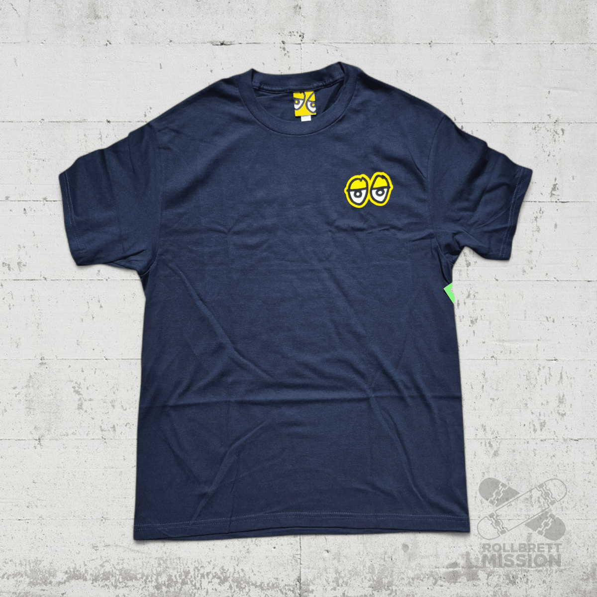 Krooked T-Shirt New Tricks navy - Rollbrett Mission
