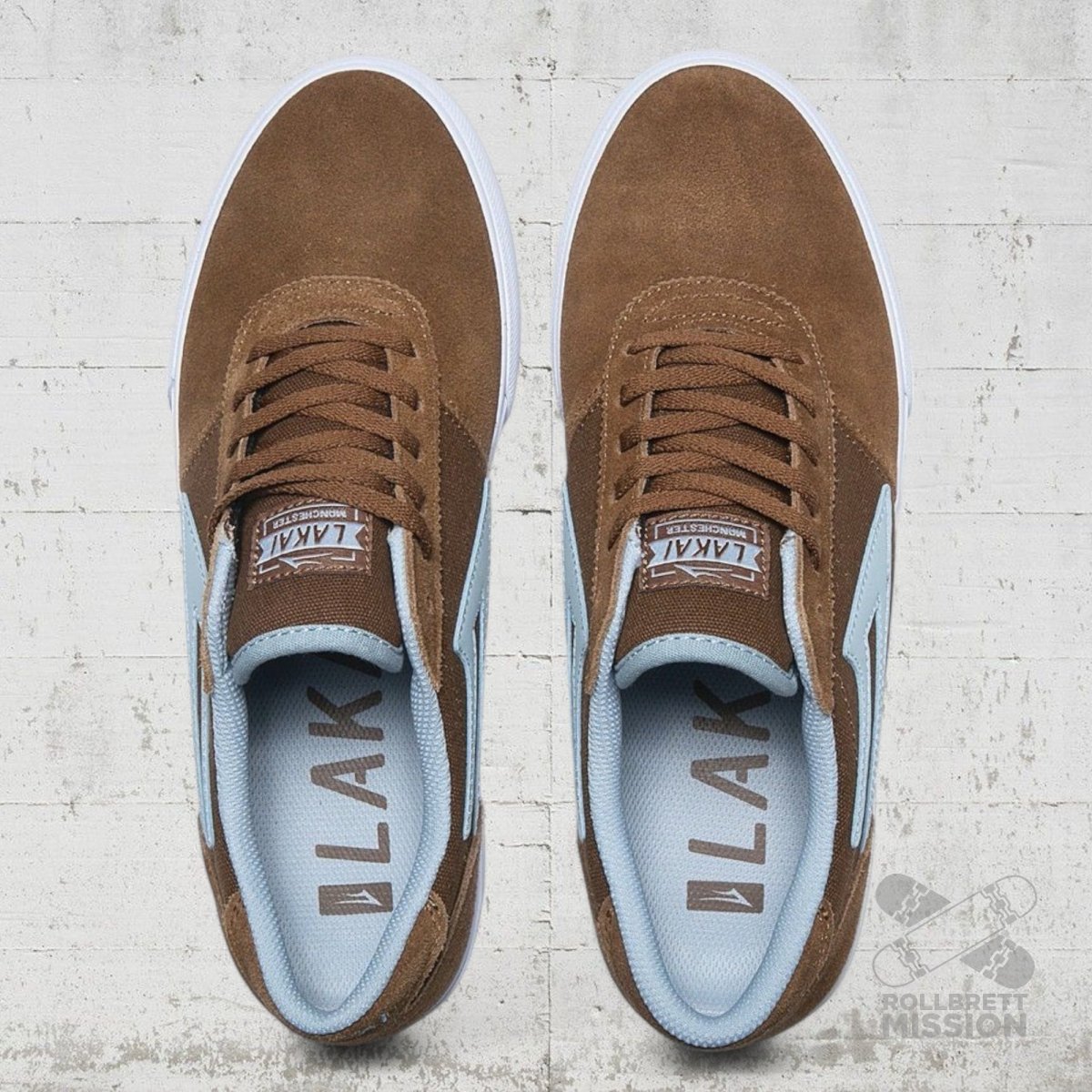Lakai Footwear Manchester Skateshoe brown - Skateboard - Schuhe - Rollbrett Mission