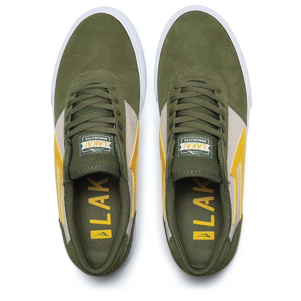 Lakai Footwear Manchester Skateshoe chive suede - Skateboard - Schuhe - Rollbrett Mission