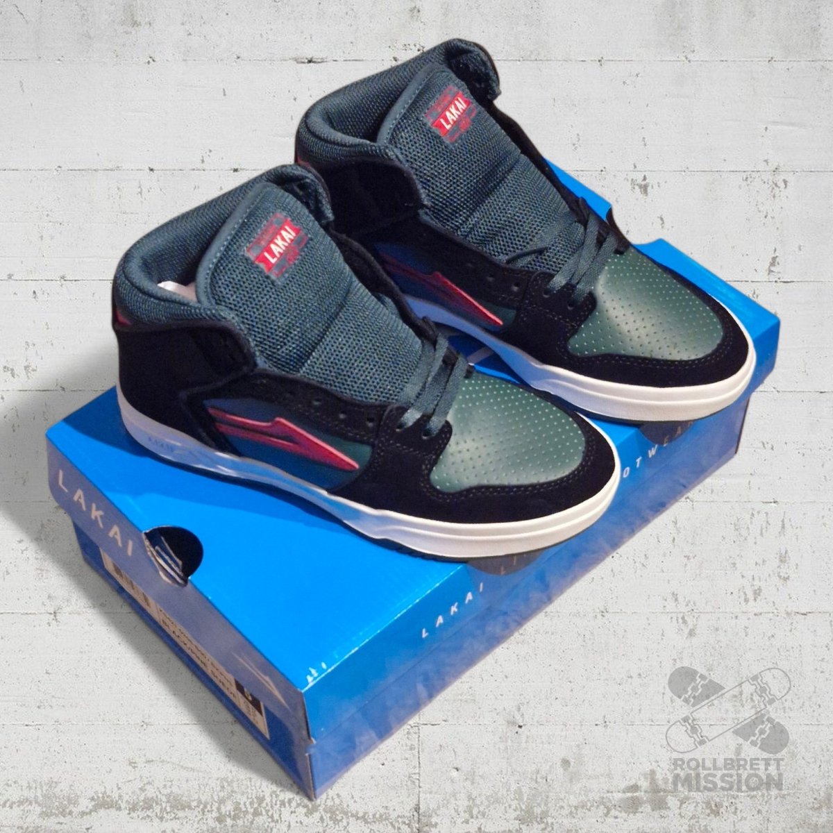 Lakai Footwear Telford Kids Skateshoe black pine suede - Skateboard - Schuhe - Rollbrett Mission