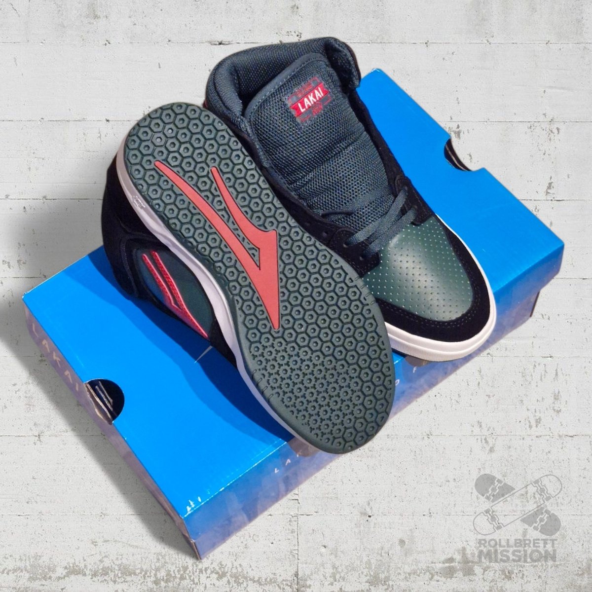 Lakai Footwear Telford Kids Skateshoe black pine suede - Skateboard - Schuhe - Rollbrett Mission