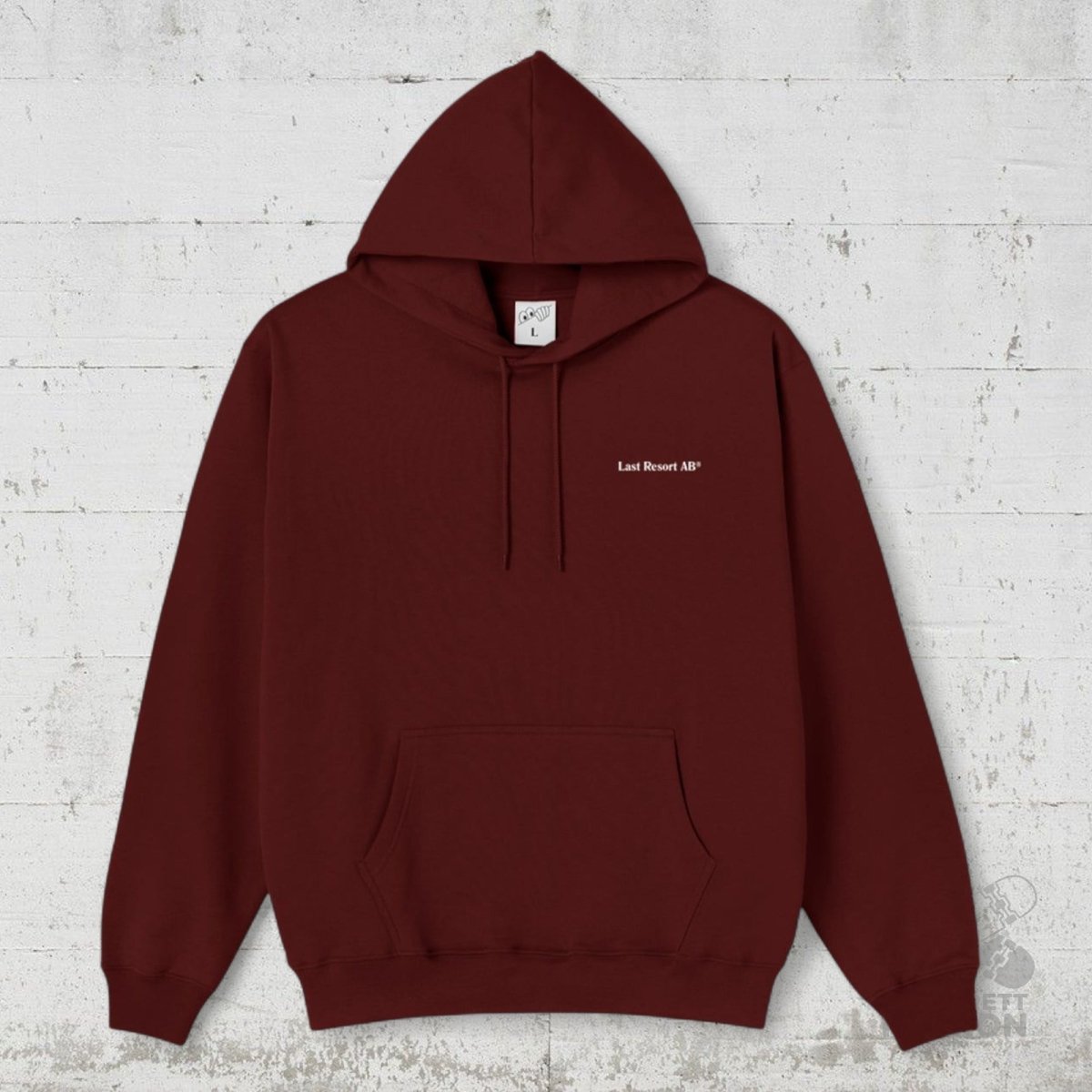 Last Resort AB Hoodie Headspin oxblood red - Shirts & Tops - Rollbrett Mission