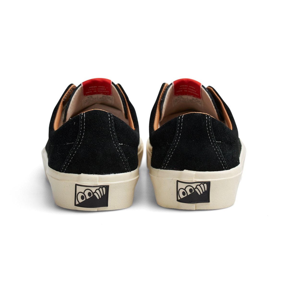 Last Resort AB VM003 Lo Suede black white Skateshoe - Skateboard - Schuhe - Rollbrett Mission