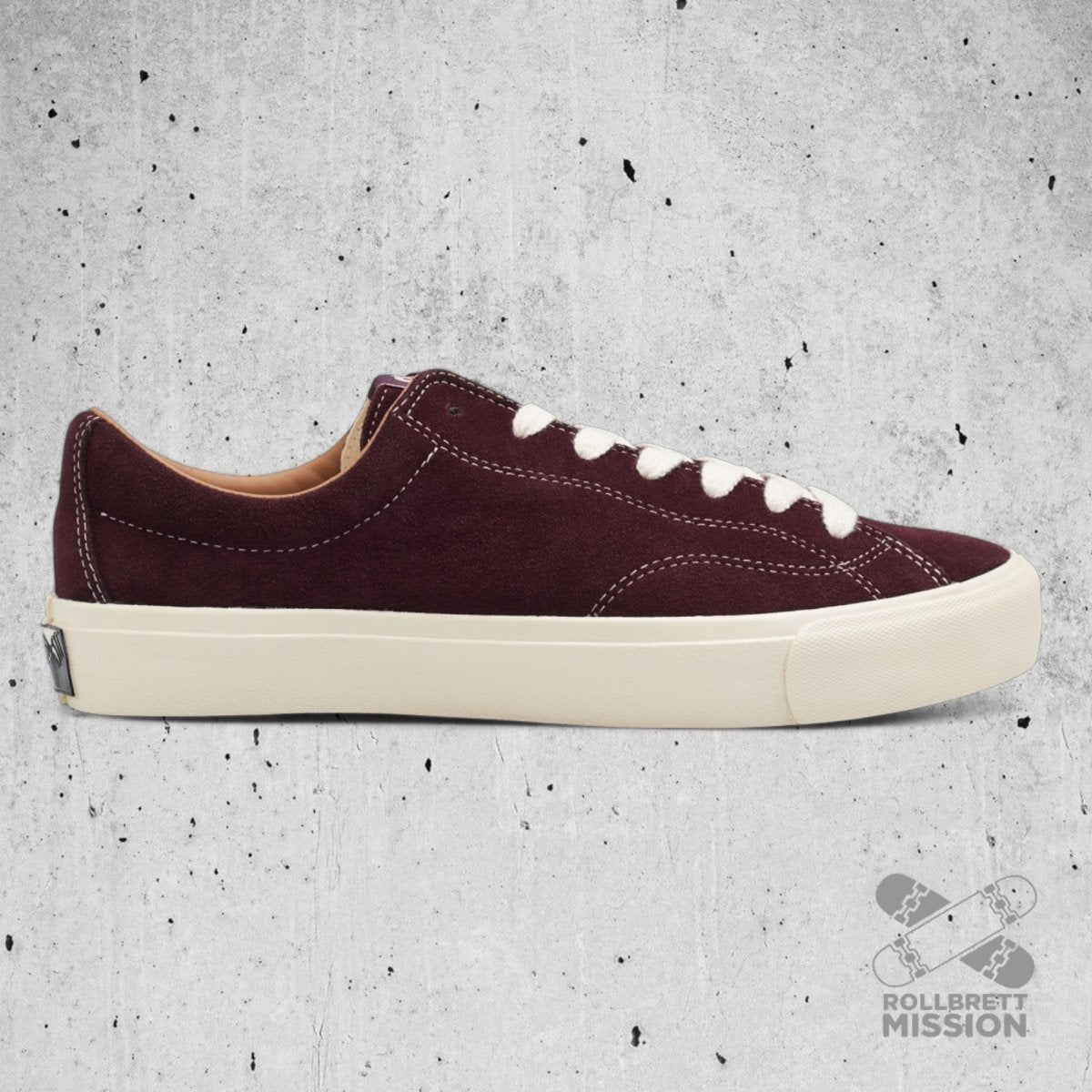 Last Resort AB VM003 Lo Suede fig red white Skateshoe - Skateboard - Schuhe - Rollbrett Mission
