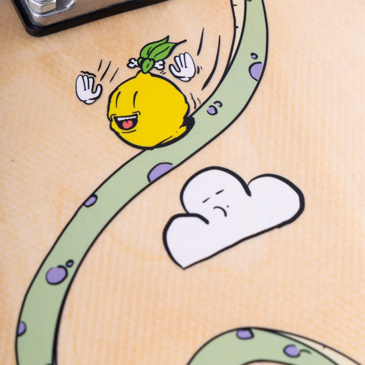 Little Lemons Loomi Kids Complete Cruiser Skateboard 24.75" Brachiosaurus - Skateboards - Rollbrett Mission