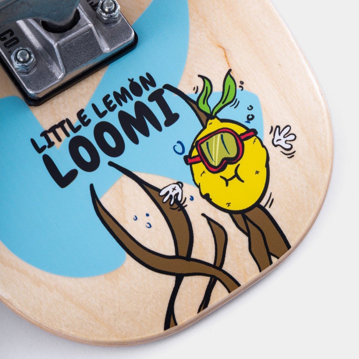 Little Lemons Loomi Kids Complete Cruiser Skateboard 24.75" Shark - Skateboards - Rollbrett Mission