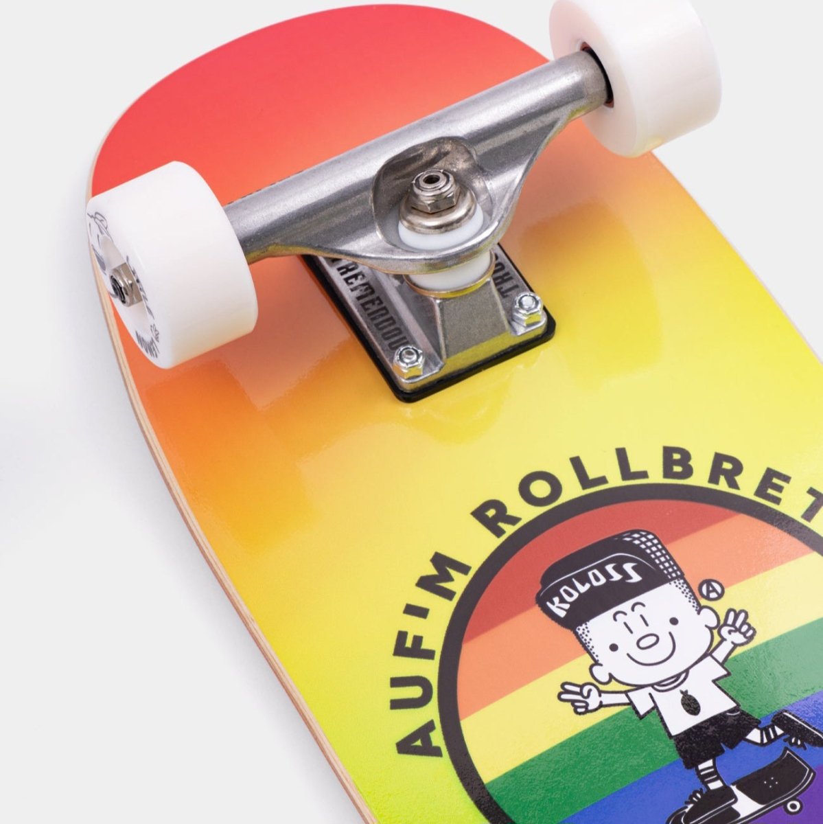 Little Lemons Loomi Kids Complete Cruiser Skateboard ALLE GLEICH - Skateboards - Rollbrett Mission