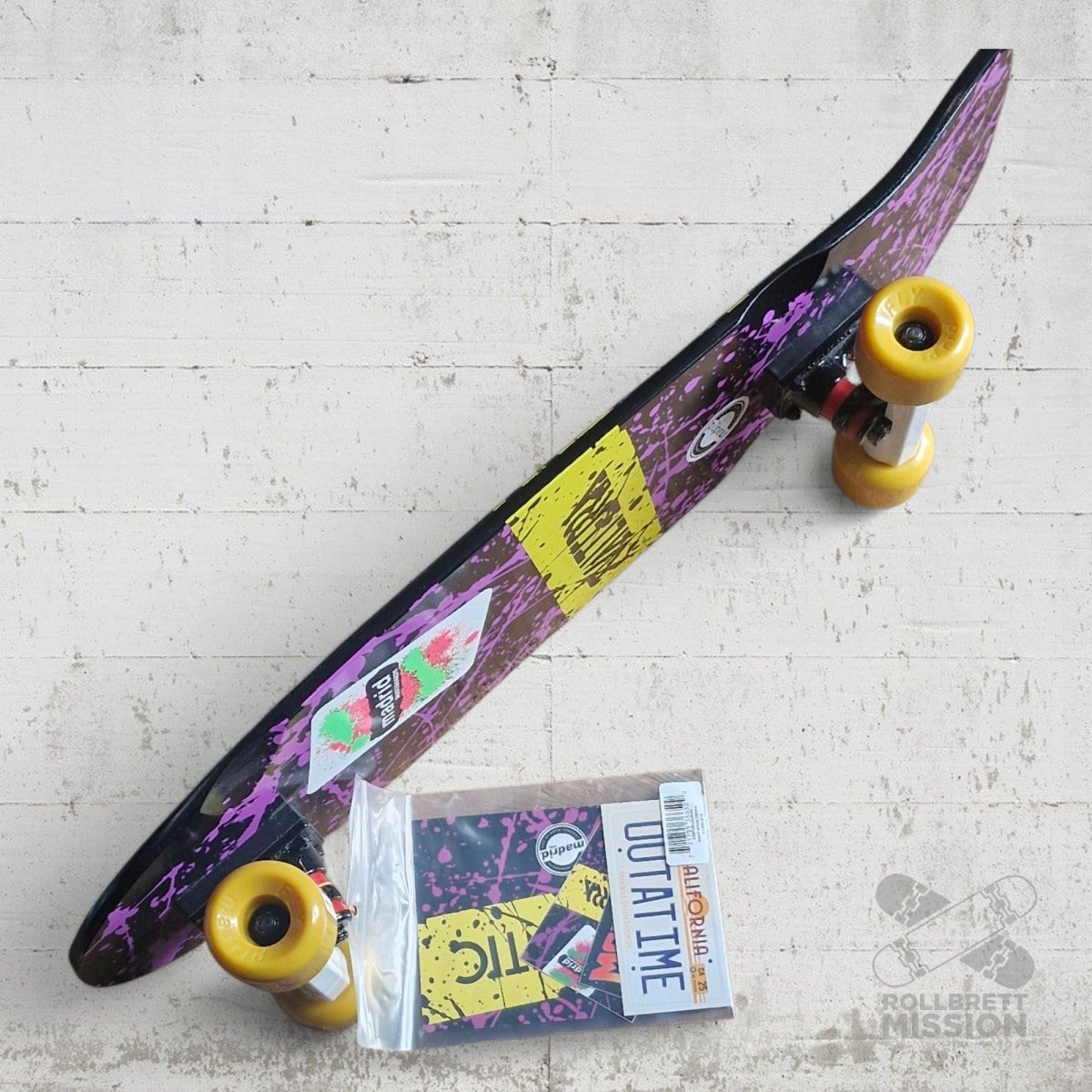 Madrid x Valterra 40th Anniversary 9.5" Old School Skateboard Complete - Skateboard - Decks - Rollbrett Mission