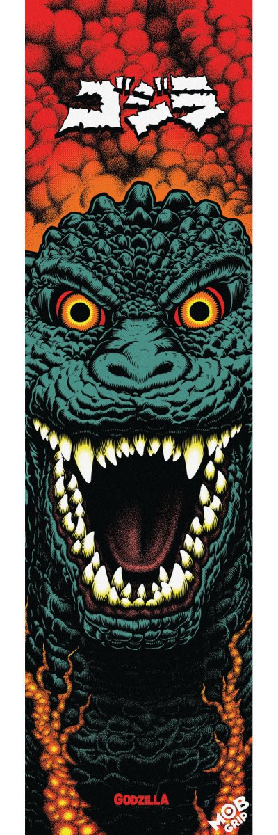 Mob x Godzilla Graphic Griptape Destroyer 9" x 33" - Skateboard - Kleinteile - Rollbrett Mission