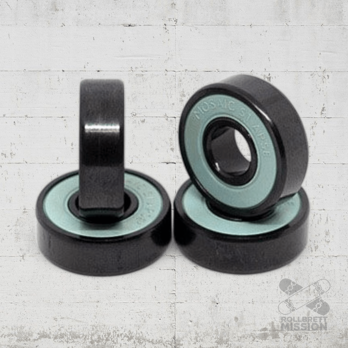 Mosaic Bearings Super 1 Abec 7 Madars Apse Kugellager - Skateboard - Kleinteile - Rollbrett Mission