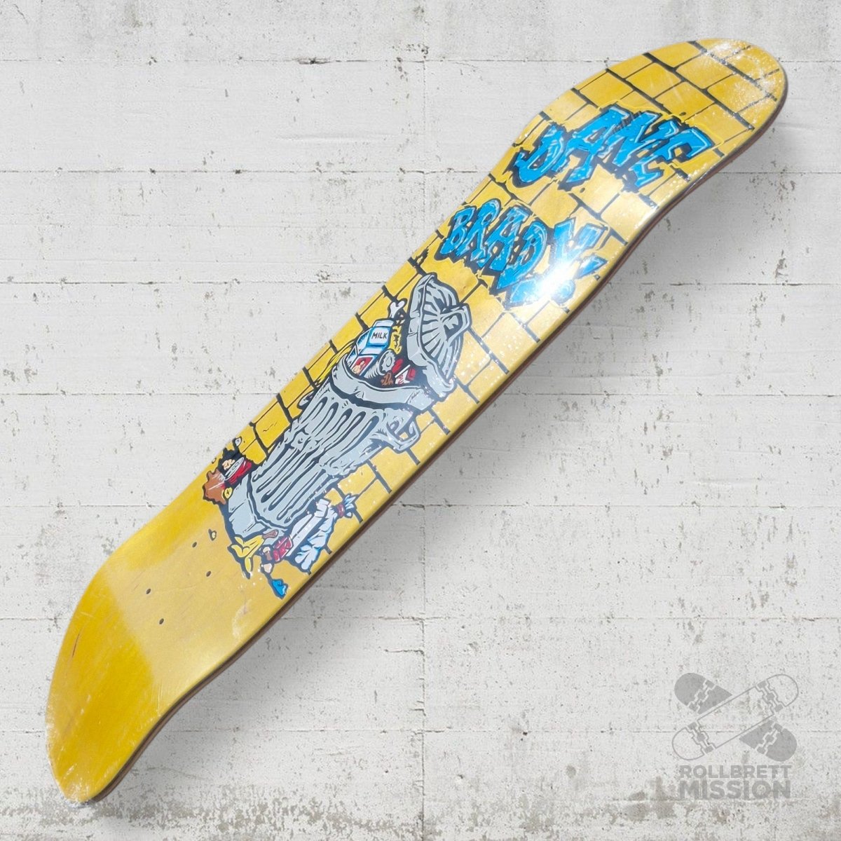 Polar Skateboards Dane Brady Trash Can 8.25 Deck - Skateboard - Decks - Rollbrett Mission