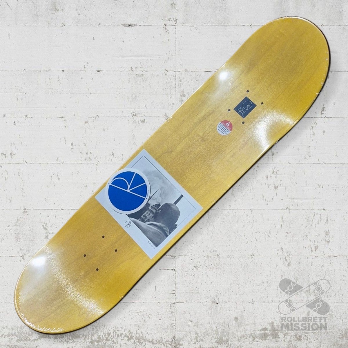 Polar Skateboards Paul Grund Notre Dame 8.125 Slick Deck - Skateboard - Decks - Rollbrett Mission