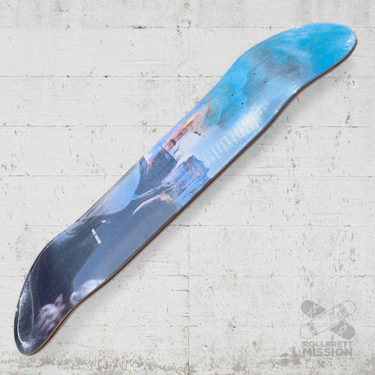 Polar Skateboards Paul Grund Notre Dame 8.125 Slick Deck - Skateboard - Decks - Rollbrett Mission