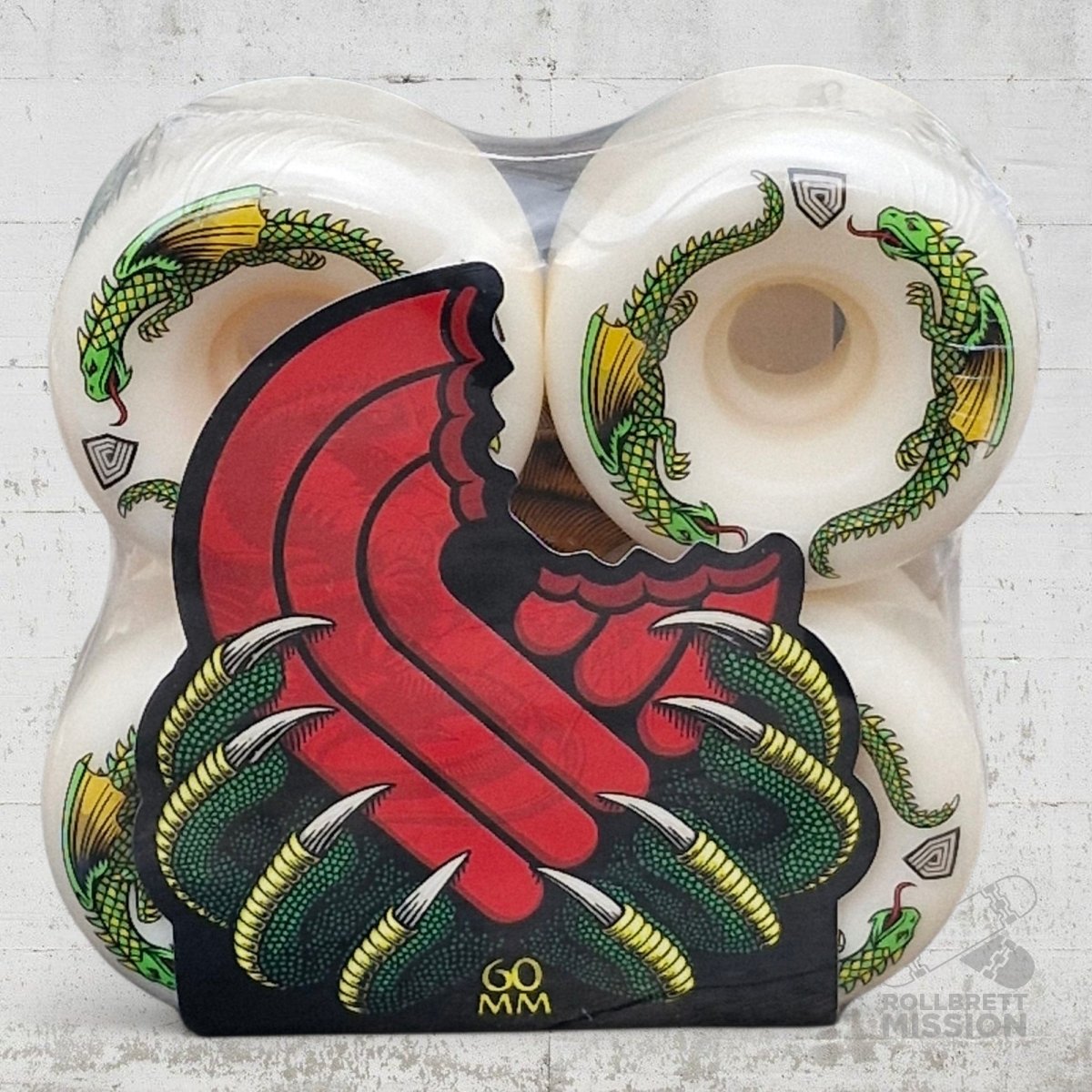 Powell Peralta Dragon Formula 93A 60mm x 40mm Wheels - Skateboard - Rollen - Rollbrett Mission