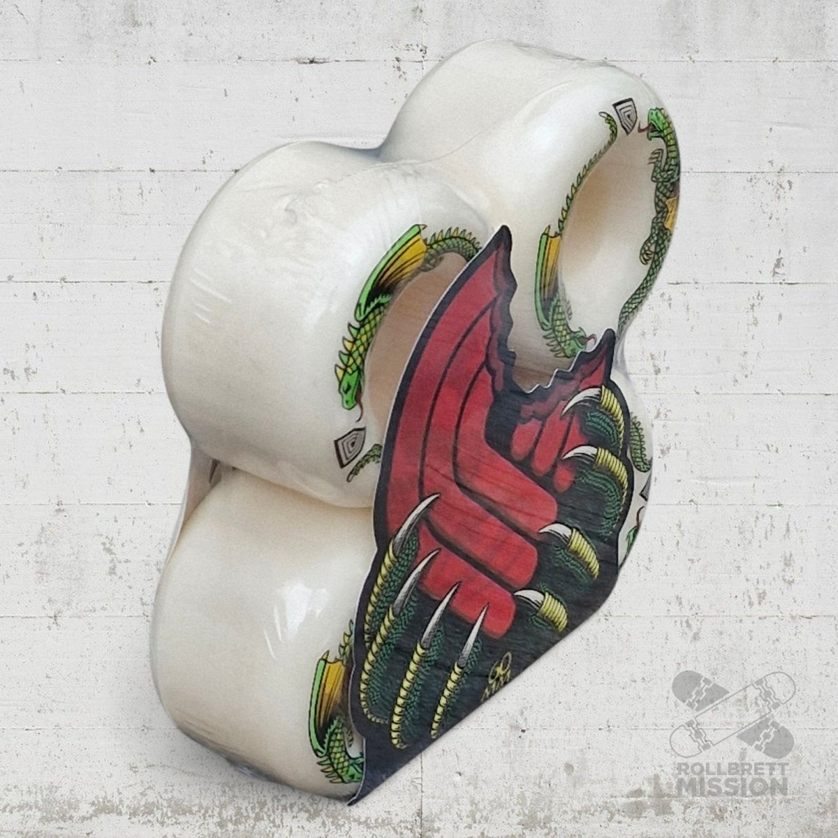 Powell Peralta Dragon Formula 93A 60mm x 40mm Wheels - Skateboard - Rollen - Rollbrett Mission
