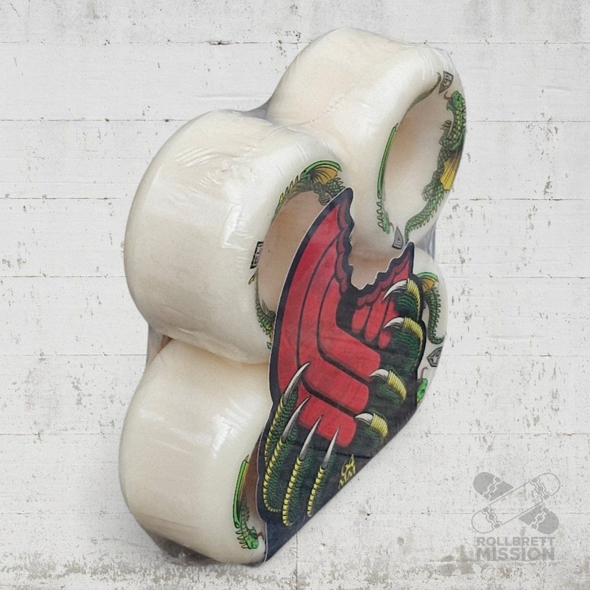 Powell Peralta Dragon Formula 93A 64mm x 40mm Wheels - Skateboard - Rollen - Rollbrett Mission