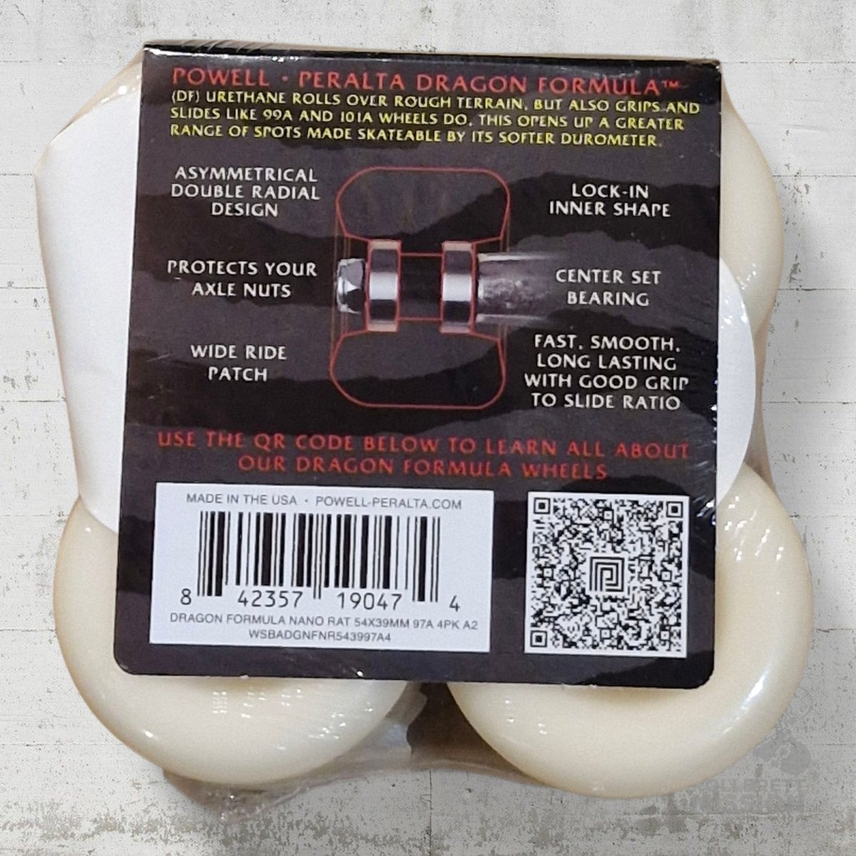 Powell Peralta Dragon Formula Nano Rats 97A 54mm A2 Wheels - Skateboard - Rollen - Rollbrett Mission