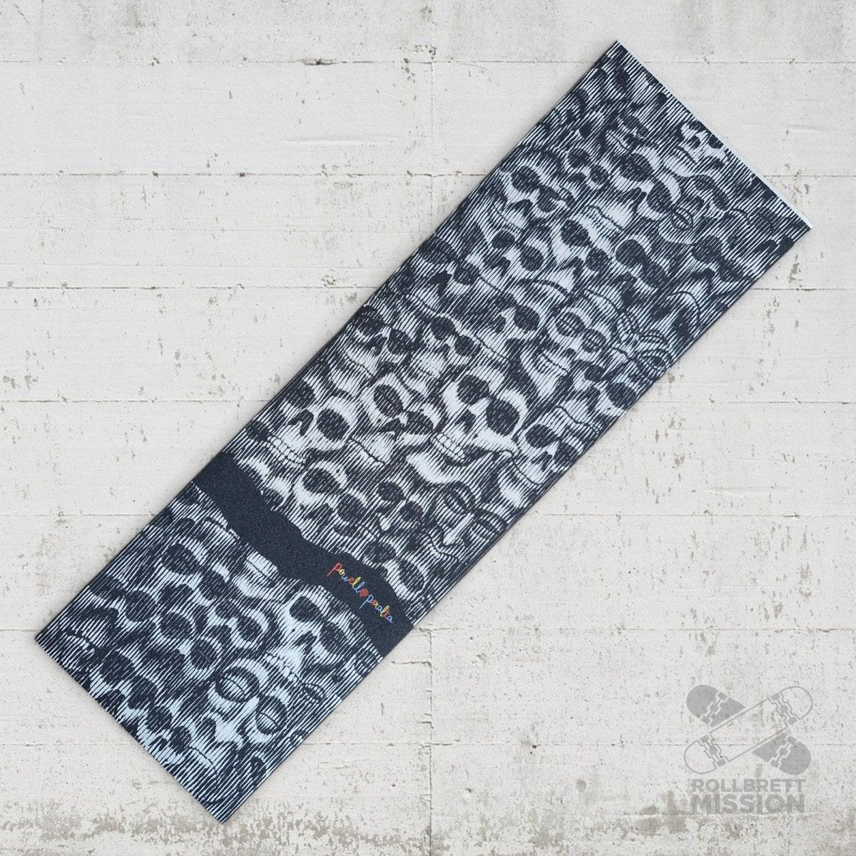 Powell Peralta Graphic Griptape Color Me Skullz black - white 10.5x33 - Skateboard - Kleinteile - Rollbrett Mission