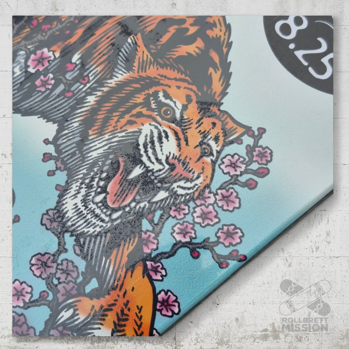 Powell Peralta Pro Yosozumi Samurai Tiger FLIGHT® Skateboard Deck - Shape 243 K20 - 8.25 x 31.95 - Skateboard - Decks - Rollbrett Mission