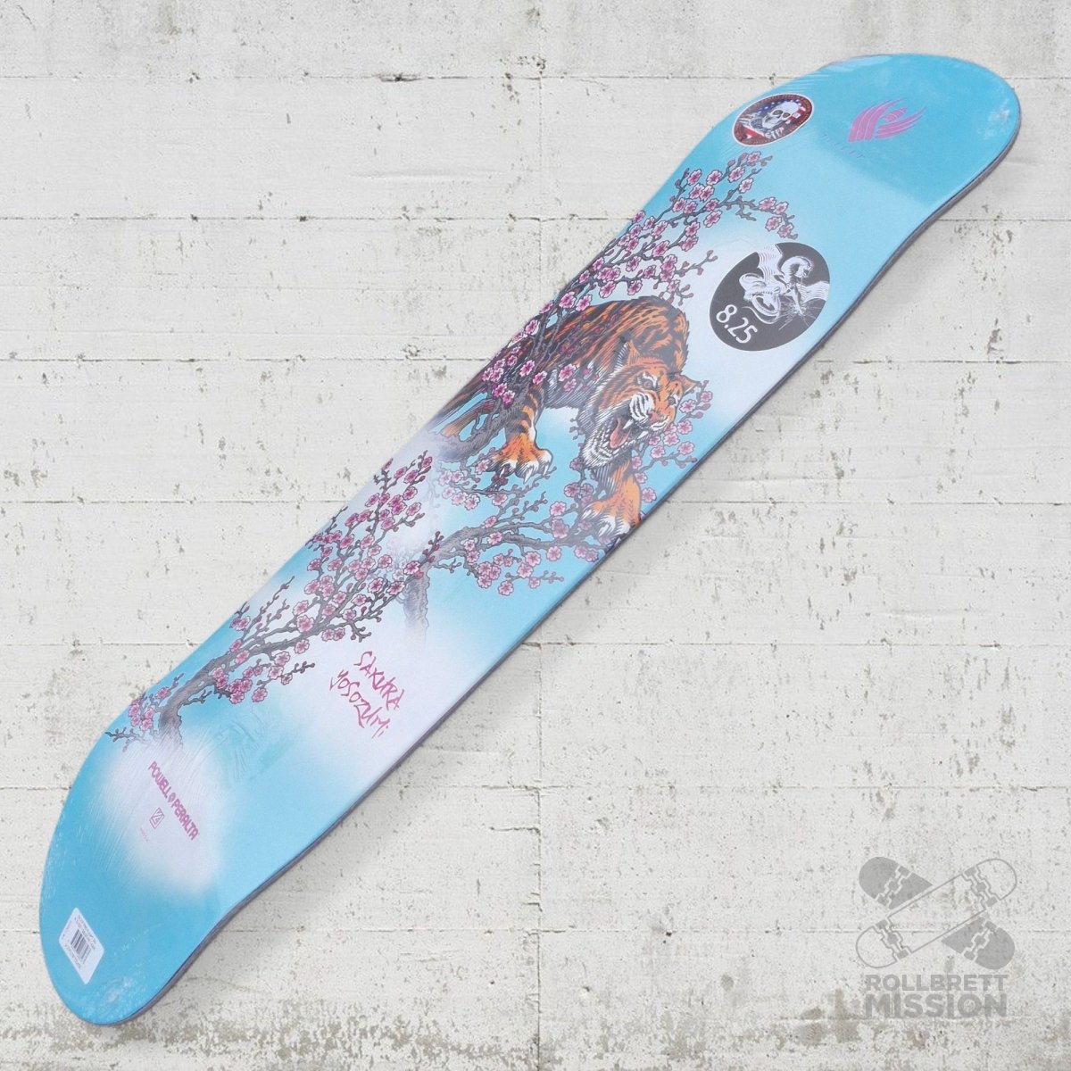 Powell Peralta Pro Yosozumi Samurai Tiger FLIGHT® Skateboard Deck - Shape 243 K20 - 8.25 x 31.95 - Skateboard - Decks - Rollbrett Mission