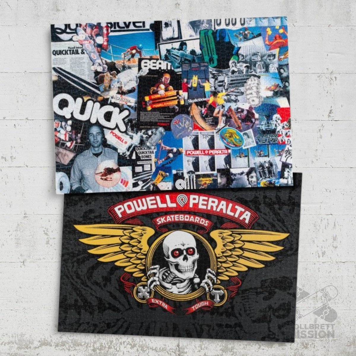 Powell Peralta Puzzle OG Collage 01 1976 - 1980 1500 Teile - Rollbrett Mission