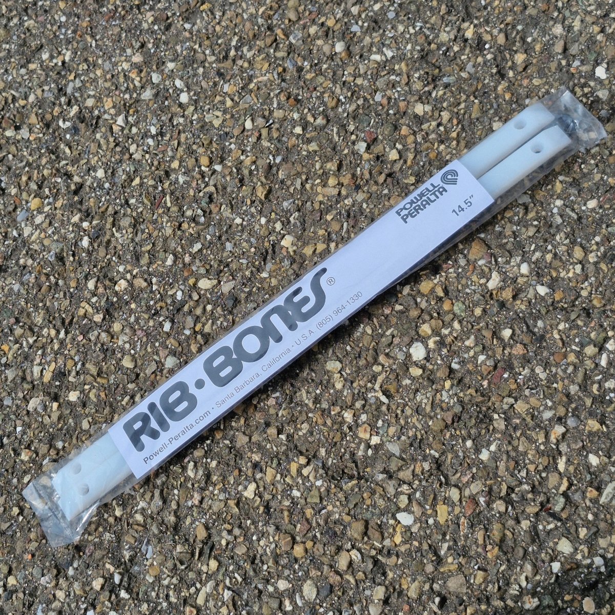 Powell - Peralta Rib - Bones Rails white - Skateboard - Kleinteile - Rollbrett Mission