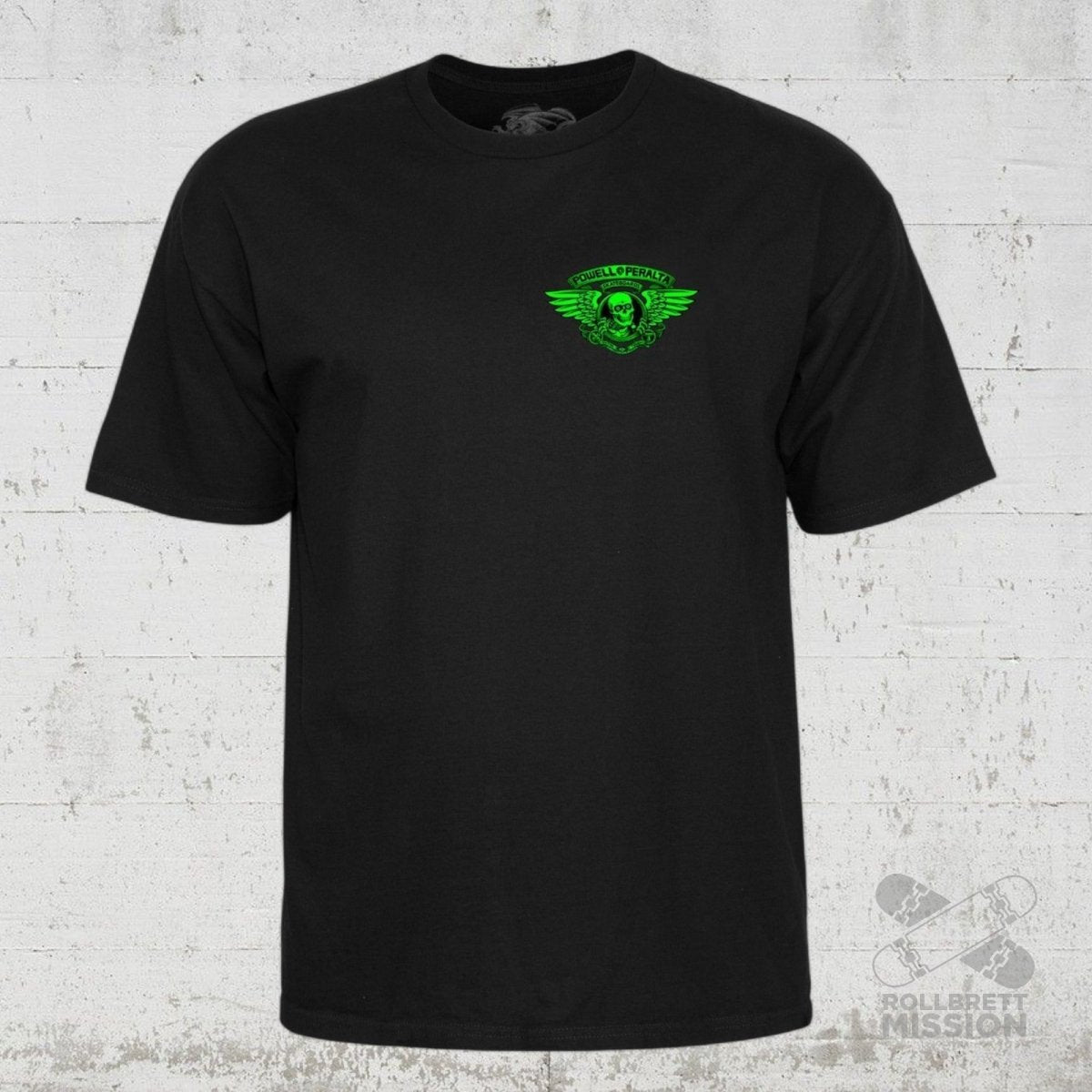 Powell Peralta T-Shirt Blacklight Ripper black - Rollbrett Mission