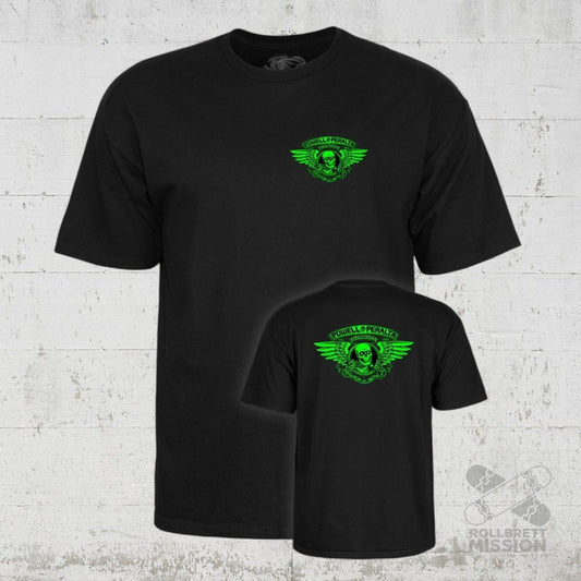 Powell Peralta T-Shirt Blacklight Ripper black - Rollbrett Mission