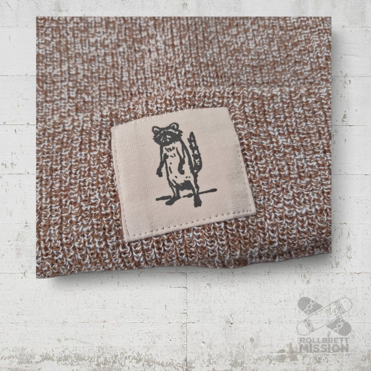 Raccoon Beanie Pepe Waschbär - Kopfbekleidung & - tücher - Rollbrett Mission
