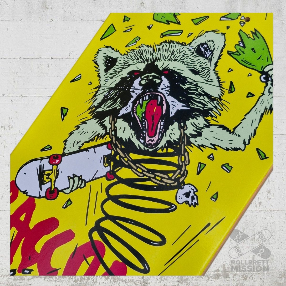 Raccoon Jack in the Box 8.6 Deck - Skateboard - Decks - Rollbrett Mission